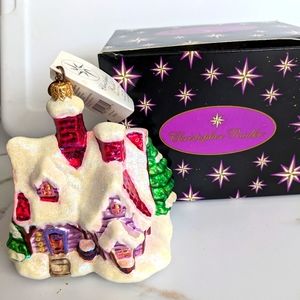 Christopher radko house, Christmas ornament